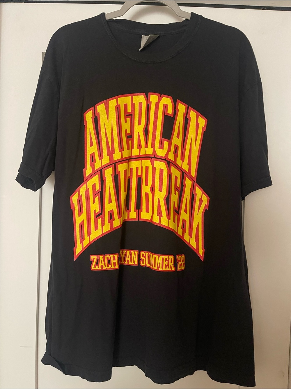 Zach Bryan Concert Tee 'American Heartbreak'